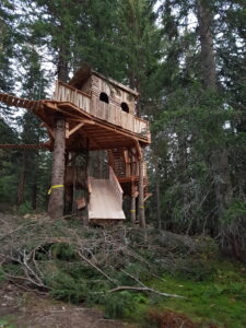 Les cabanes perchées de Shreddie à Avoriaz - réalisation Dreamwood Outdoor