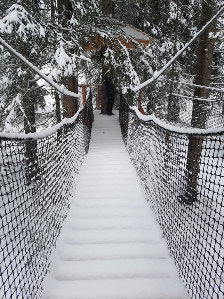 Les cabanes perchées de Shreddie à Avoriaz - réalisation Dreamwood Outdoor