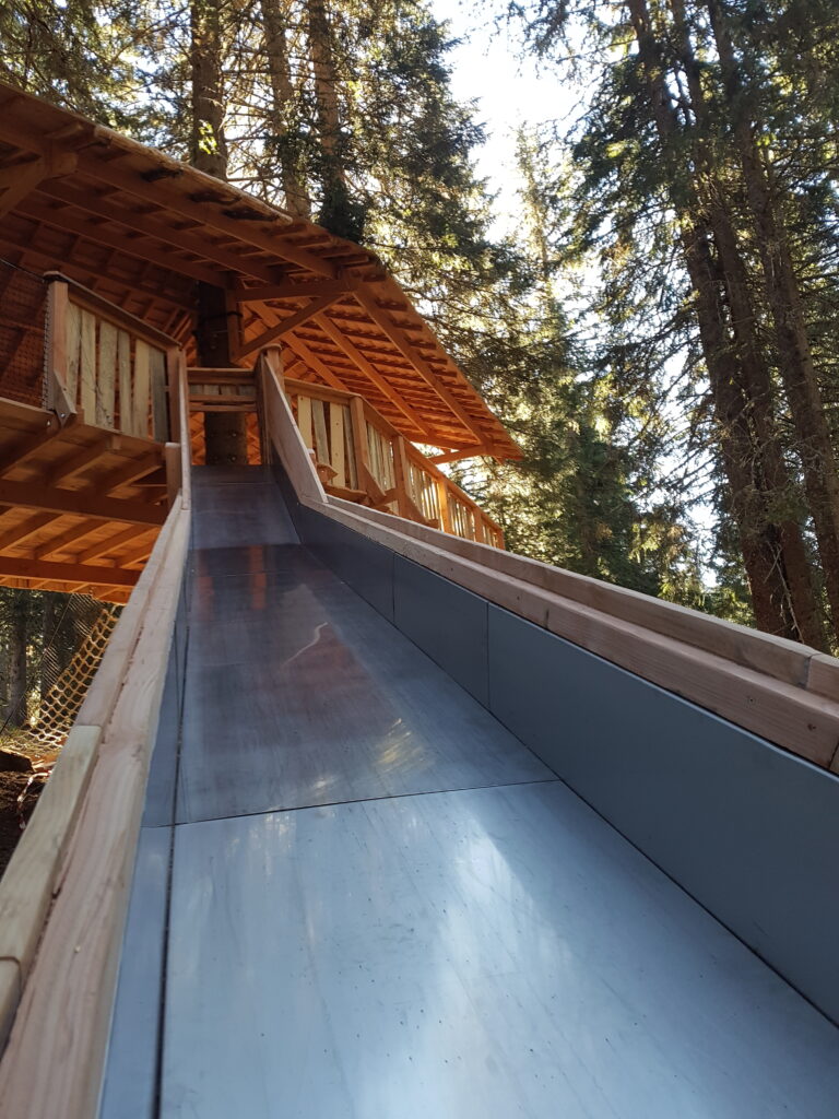 Les cabanes perchées de Shreddie à Avoriaz - réalisation Dreamwood Outdoor