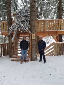 Les cabanes perchées de Shreddie à Avoriaz - réalisation Dreamwood Outdoor