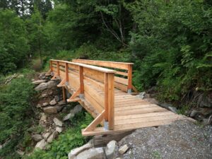 Passerelle - La Clusaz - réalisation Dreamwood Outdoor