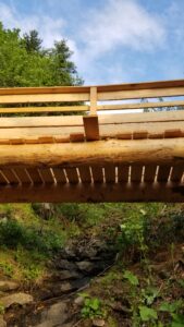 Passerelle - La Clusaz - réalisation Dreamwood Outdoor