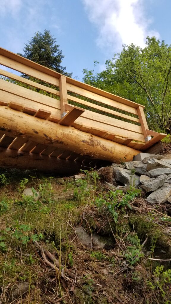 Passerelle - La Clusaz - réalisation Dreamwood Outdoor