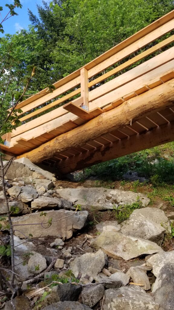 Passerelle - La Clusaz - réalisation Dreamwood Outdoor