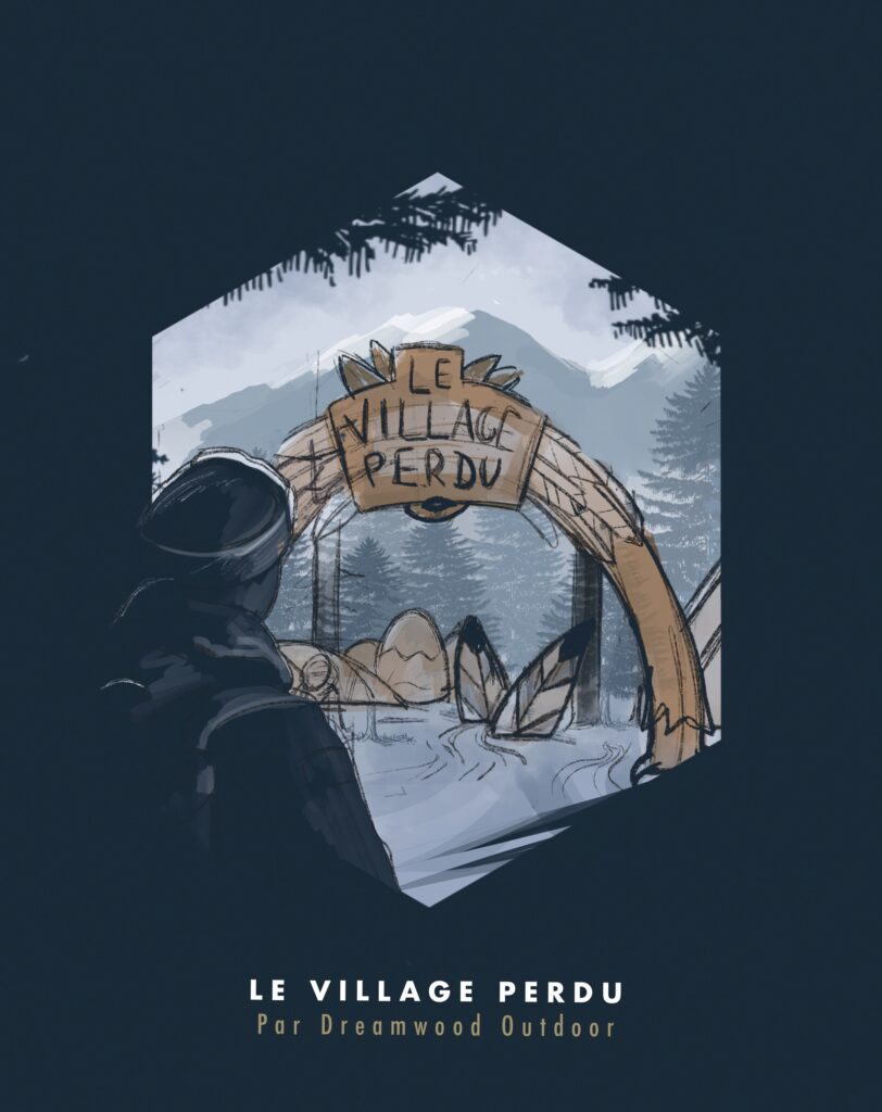 Village perdu - Val d'Isere - réalisation Dreamwood Outdoor