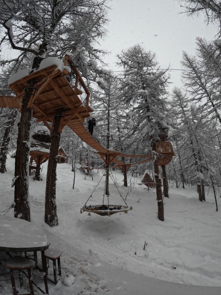 Village perdu - Val d'Isère - réalisation Dreamwood Outdoor